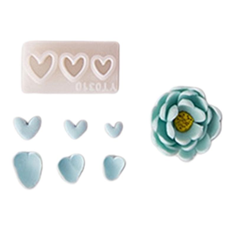 Earring Molds, Jewelry Molds for Earrings Pendant Keychain Jewelry Making, DIY Crafting Casting Molds for Beginners DIY