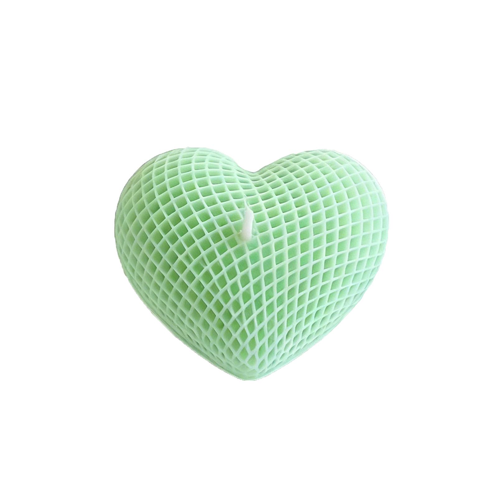

Valentine s Day Heart Shaped Candles, The Perfect Choice For A Wedding Anniversary Party. One Size зелёный