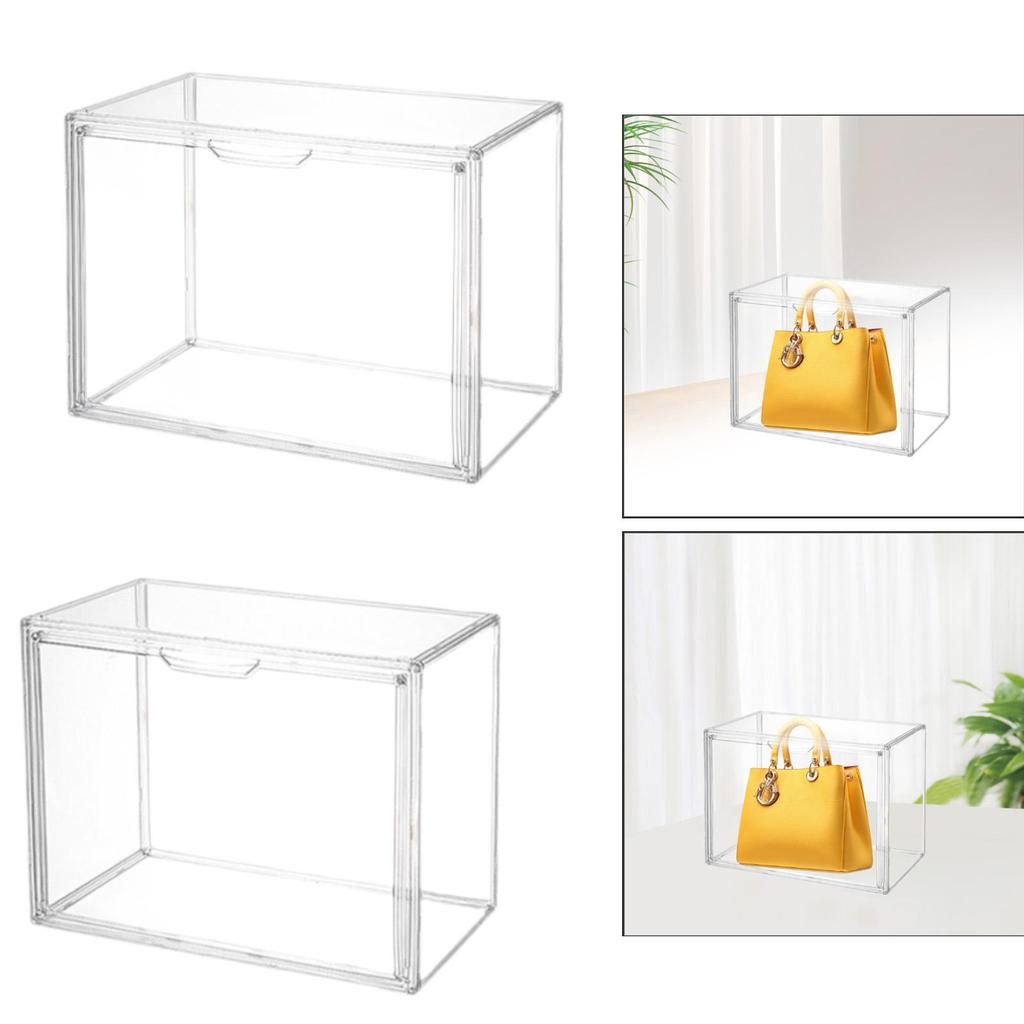 Bag Display Case Storage Bin Practical Portable Multipurpose Toy Storage Box