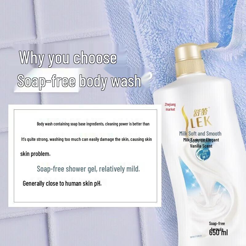 Slek Milk Hydrating Body Wash
