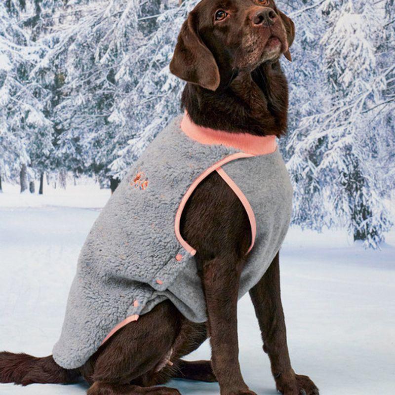 MUNIKUND Garden Fleece - Gray