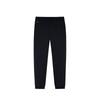 Anta Training Series Solid Color Mid-Rise Comfortable Breathable Tapered Sports Pants Women pants Black 162447329-2