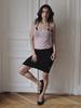 Eleleldijainseutyudio Cotton See-Through Slip Dress_Blush Pink
