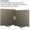 PEI Waben-Druckplatte für Bambu Lab P1P/P1S/X1/X1C/A1 Doppelseitiges PEI Federstahlblech für Creality K1/K1C Ender 3 v3 se