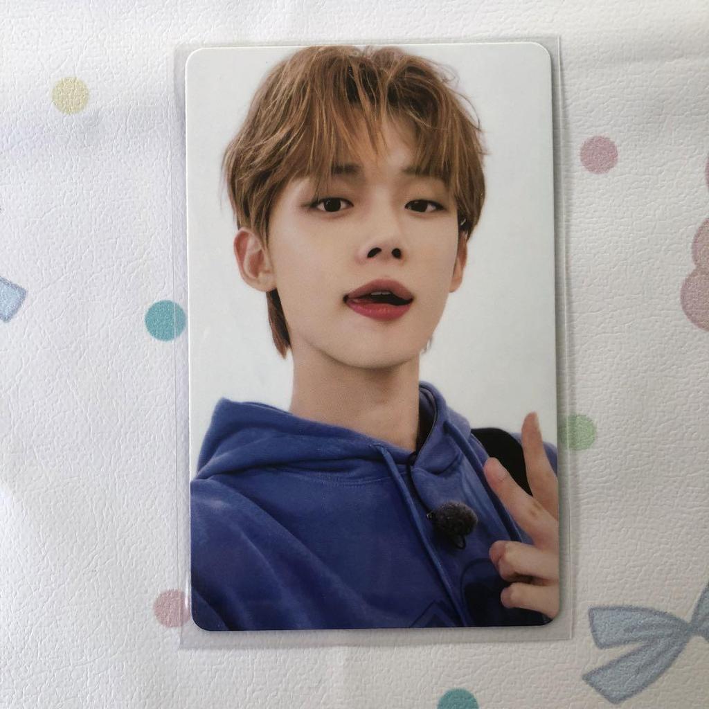 [USED] TXT HAPPY TOGETHER QUIZ fc trading card MOA Yeonjun