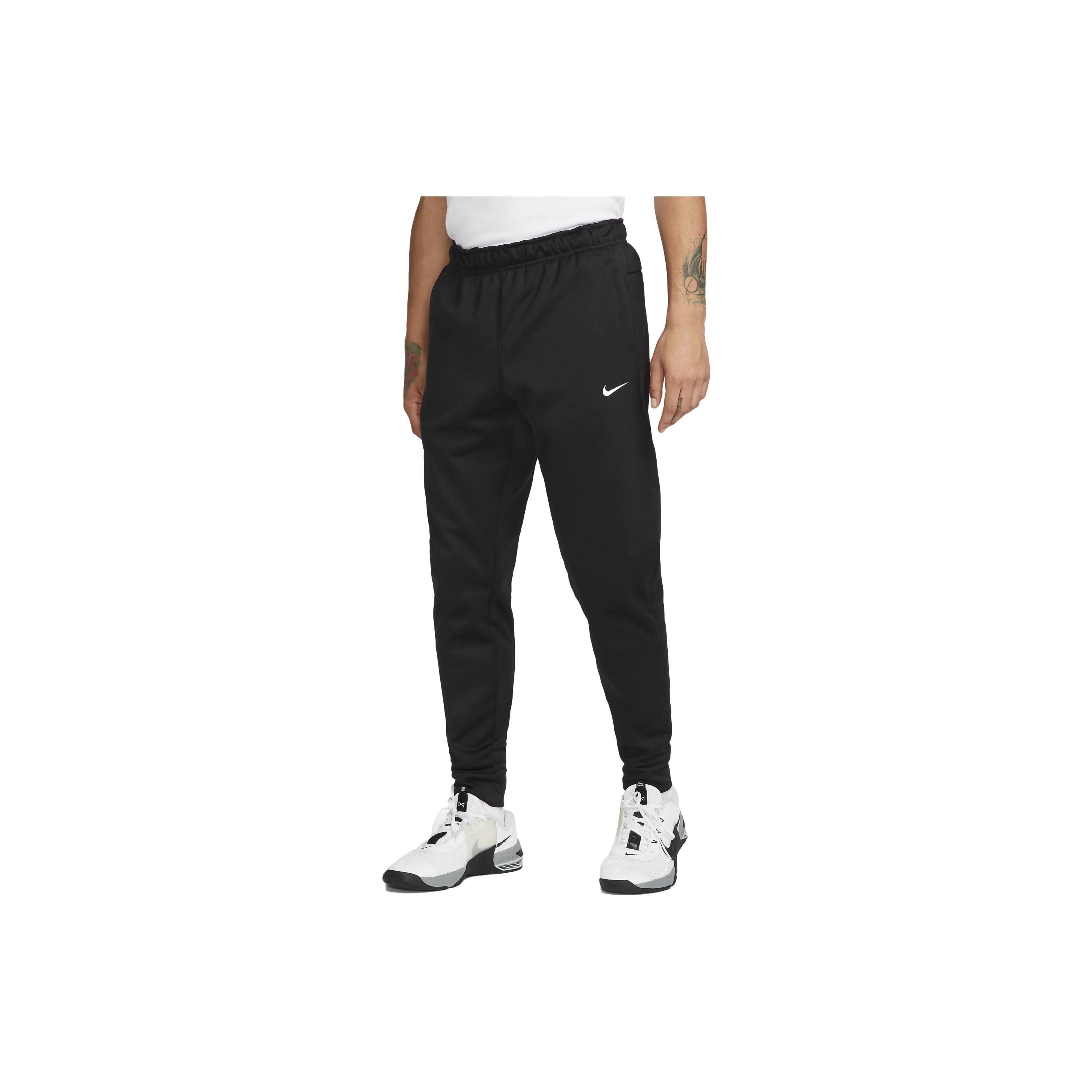 

Мужские удобные джоггеры с вышитым логотипом Nike Therma, черные DQ5405-010 S