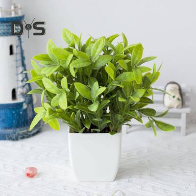 Planta falsa Colorfast sem moda molhando sem aparar bonsais artificiais
