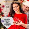 Ciondolo Farfalla con Biglietto Ispirazionale Supporto Emotivo Abbraccio Tascabile Portachiavi Farfalla Ciondolo Decorazione Portafoglio Natale Compleanno Regalo di Incoraggiamento