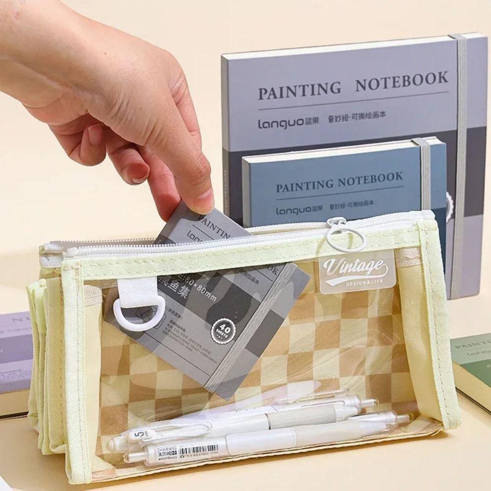 Hardcover Sketchbook Handbook Classic Mini Drawing Book Tearable Drawing Notebook Student