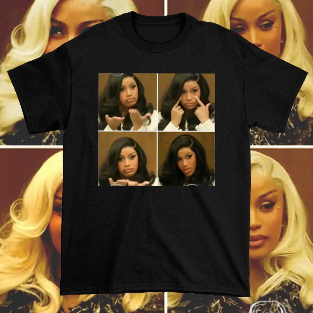 

НОВЫЙ Я ЛИ ДРАМА Cardi B Смешная Футболка Черная Все Размеры S-5XL HH1005 Унисекс Футболка XXXL