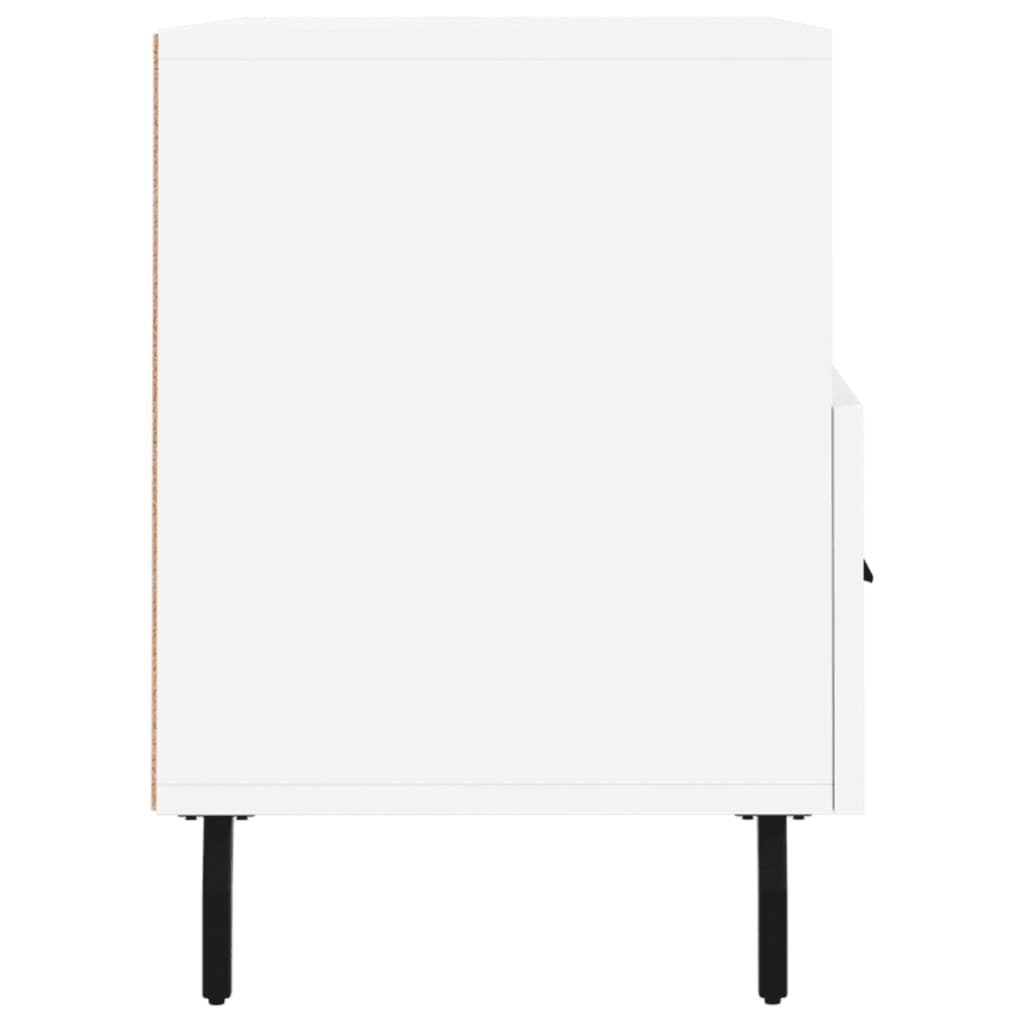 TV Stand White 80 x 36 x 50 cm Particleboard