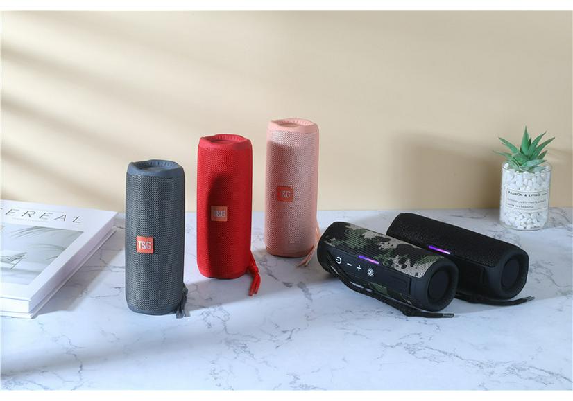 TG365 Outdoor Colorful Bluetooth Subwoofer: Dual Speaker Portable Gift
