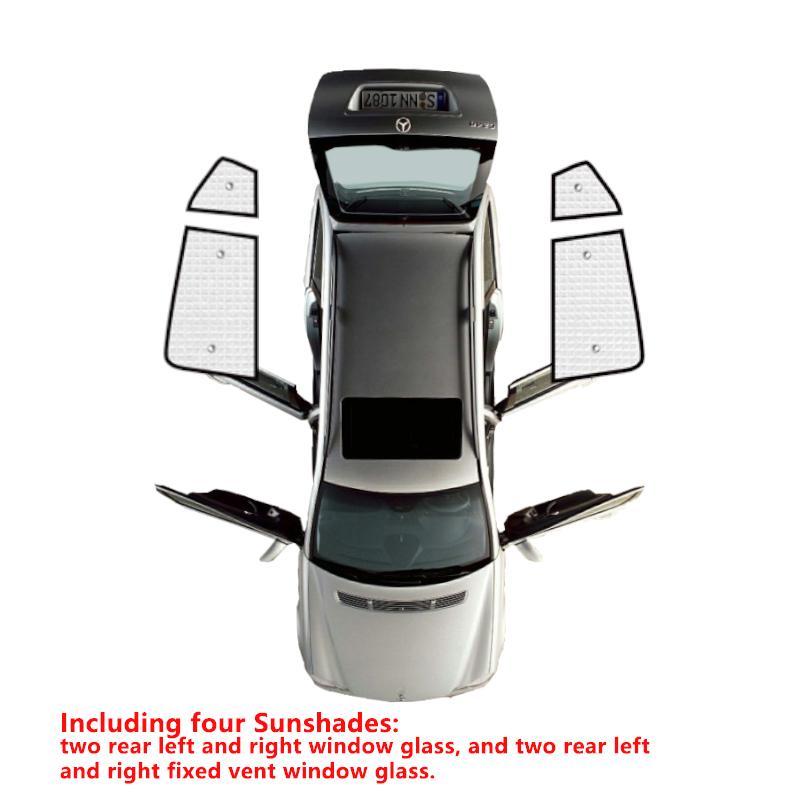 For Mitsubishi Eclipse Cross GK GL YA 2018 Car Full Coverage Sunshade Anti-UV Accessories Window Visor