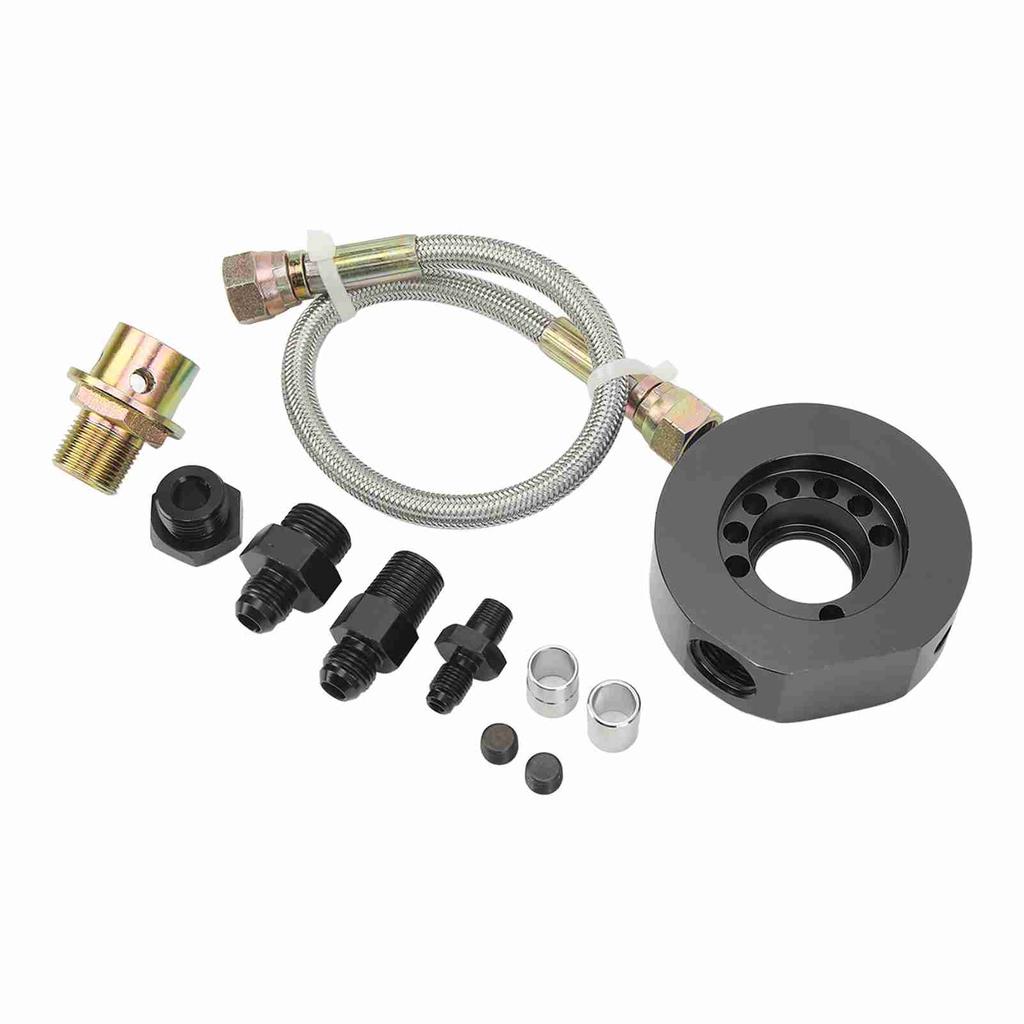 11Pcs VTEC Head Conversion Kit Oil Filter   Plate Adapter Aluminum Replacement for   LS B18 B20