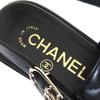 Chanel Sandals COCO Mark Matelasse With Strap Leather Sandals 24P G45567 Used