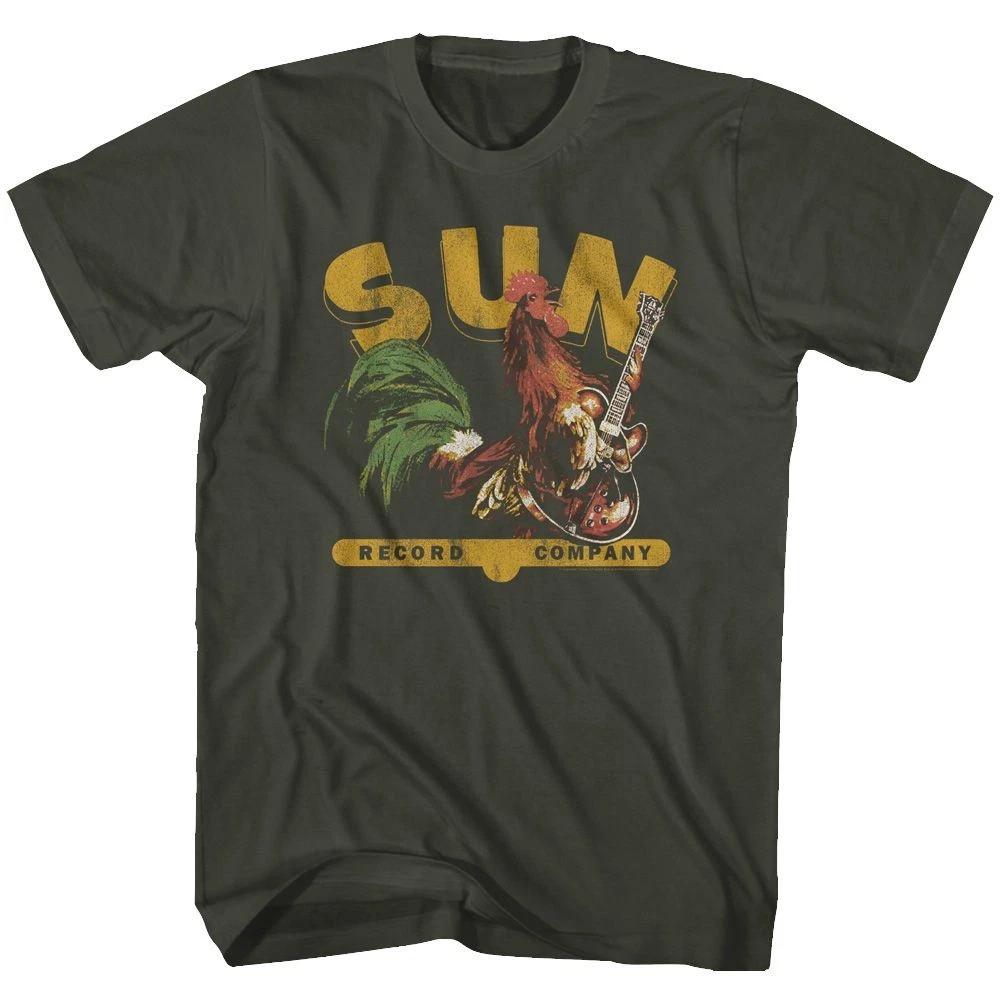Sun Records Rooster With Guitar Smoke Music Shirt 100