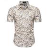 Men's British Polka Dot Short-Sleeve Shirt
