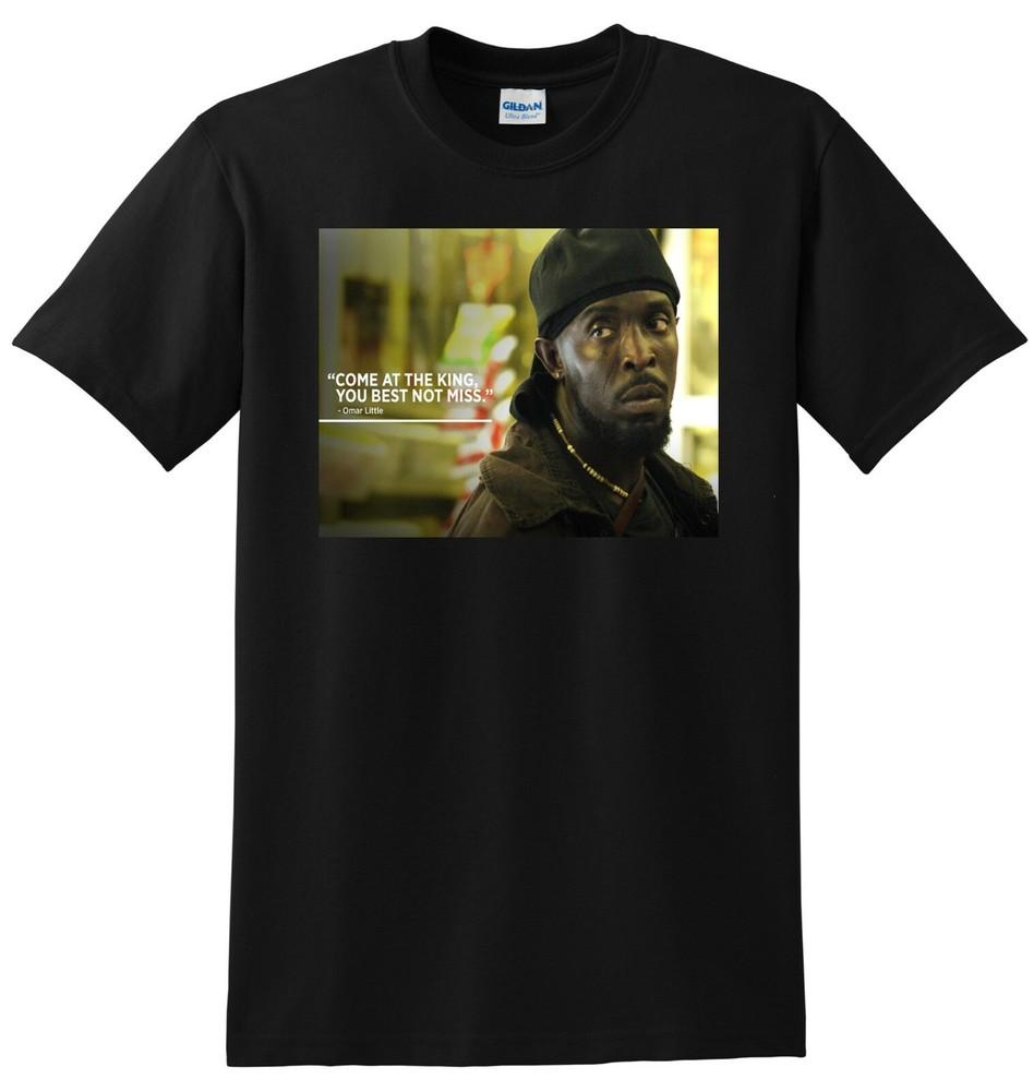 THE WIRE T SHIRT tv show season 1 2 3 4 5 poster tee omar SMALL MEDIUM LARGE Unisex T-Shirt S
