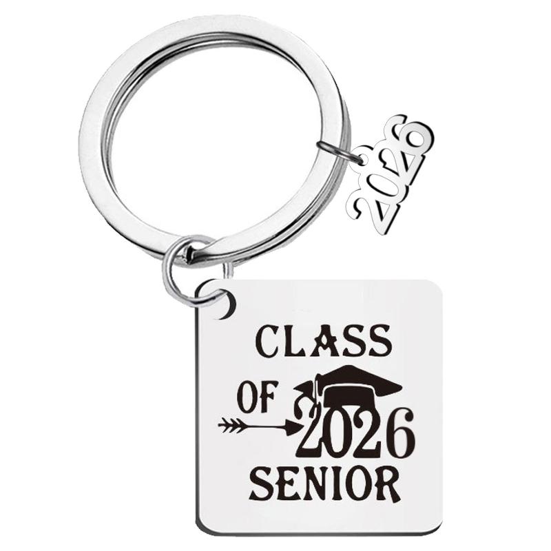 Farewell Gift Graduation Keychain Class Of 2026 Keychain Pendant Durable Stainless Steel Keepsake Nursing Law Students