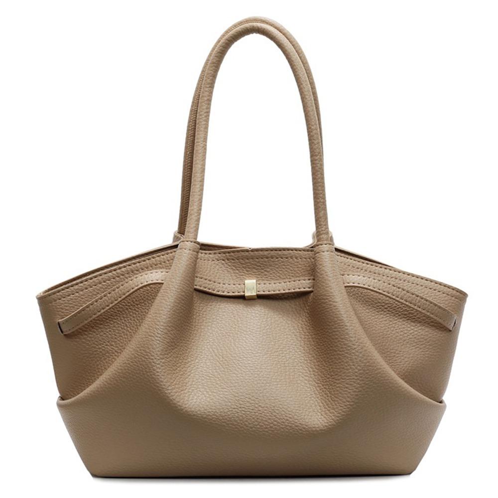 

Luxury Designer Handbags Lychee Pattern Underarm Shoulder Bags For Women Soft PU Leather Large Capacity Mini Tote Bag