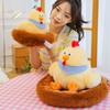 New Chicken Nest Plush Toy Cute Pet Home Ornament Egg Baby Children Doll Decoration Pet Nest