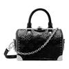 LOUIS VUITTON SpeedyTrunk Cow Leather One Shoulder Handbag 20 Women's Black M27921