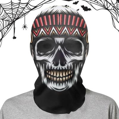 Halloween Horror Masker Eng Masker Realistisch Volwassen Gaas Geest Maskers Kwaadaardig Geest Masker Griezelig Halloween Volwassen Gaas Kostuum