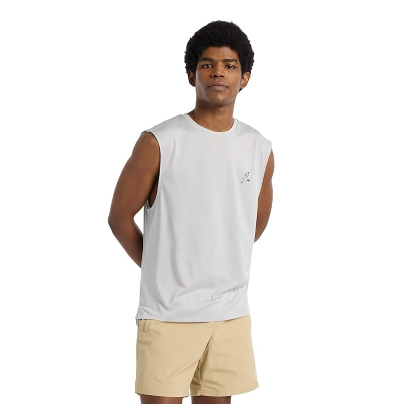 

[New Balance] street wear Shohei Otani Performance sleeveless T-shirt (MT51750) men s (RCD) rain cloud M