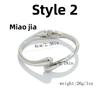 Bracelet INS Minimalist Irregular Wave Jewelry Metal Glossy Bracelet Ladies Jewelry