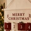 Reusable Christmas Countdown Calendar Fabric Hanging Advent Calendar Advent Calendar  Xmas