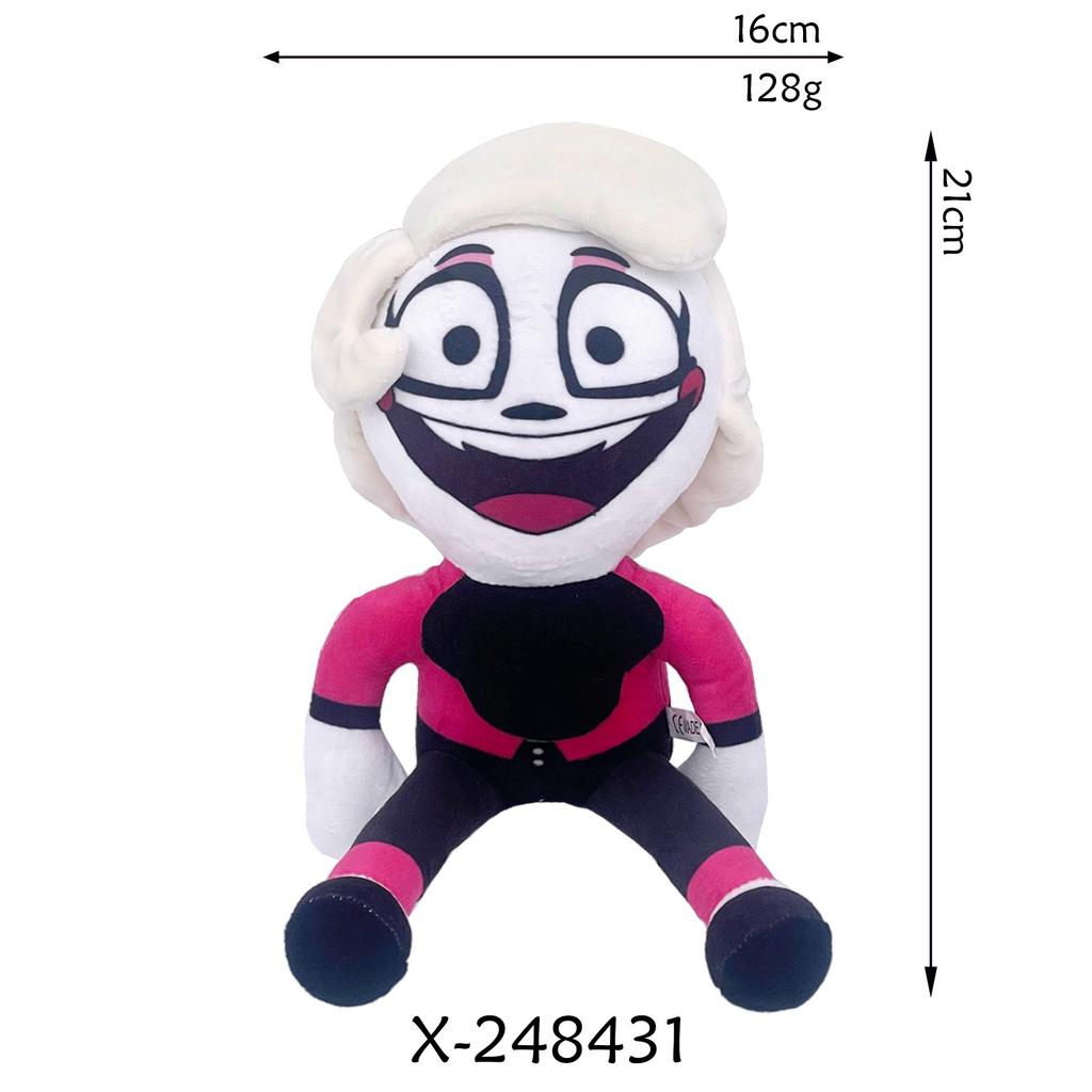 New Product Hazbinhotel Doll Gift Hell Inn Plush Toy Doll Claw Machine Doll Children