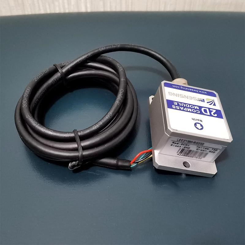 

LEC215 2D Electronic Digital Compass Inclinometer Sensor Accuracy 2 Degree Measuring 0-360 ( RS232 RS485 TTL Modbus Option) RS232