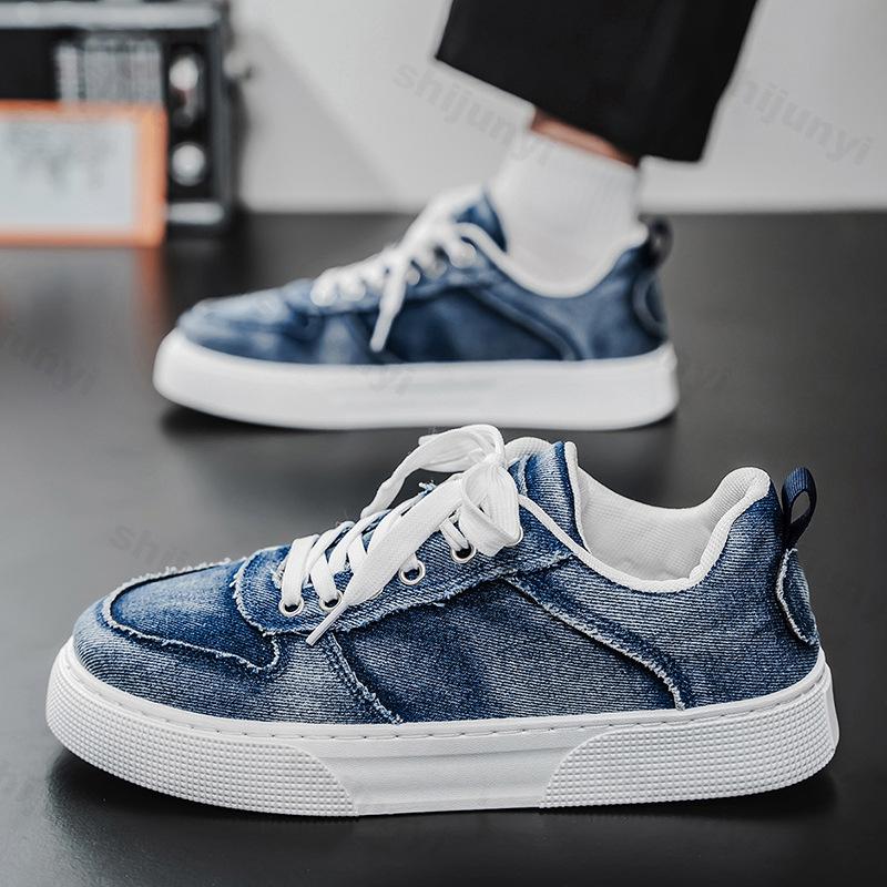 Fashion Spring New Men's 2025 Breathable Fabric Casual Shoes Fashion Trend Versatile Comfortable Non slip Lightweight chunky sneakers
