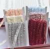 5 Meter Ruffle Lace 1CM Wide Elastic Lace Fabric Ribbon Lace Trim Ribbon Diy Craft Fabric African Fabrics Stretch