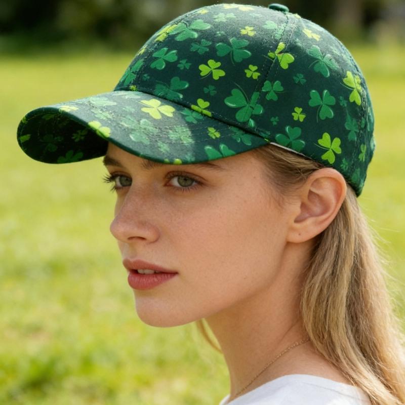 High Quality Cotton Blend Hat Durable for Saint Patricks Day Celebrations