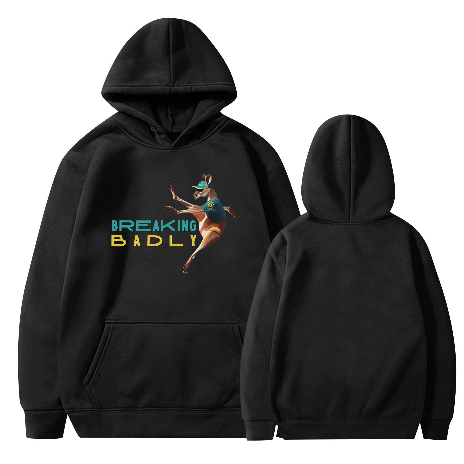 

Футболка для брейк-данса Team Raygun Born, женская модная толстовка с длинным рукавом L чёрный