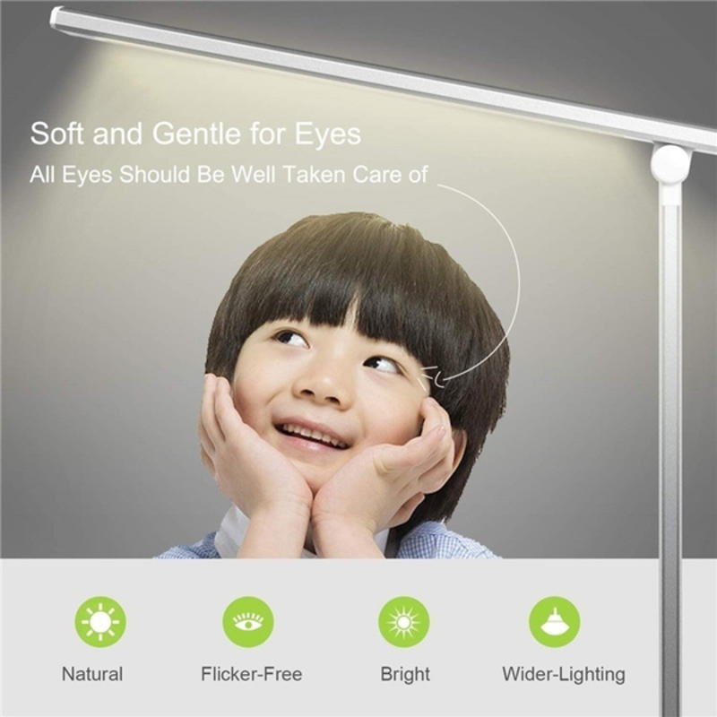 Foldable LED Table Lamp for USB Charging Touch Table Lamp Qi Wireless Phone