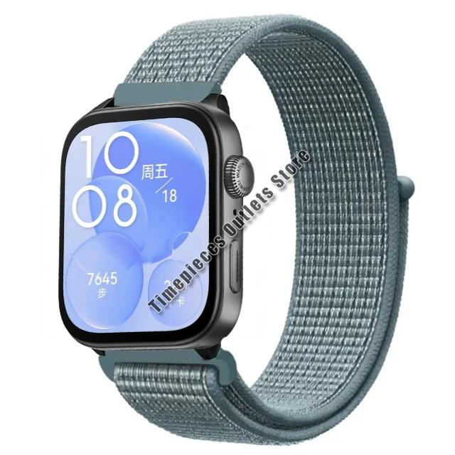 Nylon Loop Strap For Huawei Watch Fit 3 Sport Breathable Replacement Bracelet Wristband For Huawei Watch Fit 3 Belt Accessories
