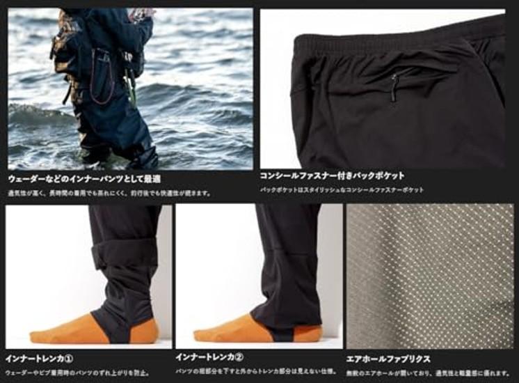 Jackall Dry Mesh Broek Olijf Maat M