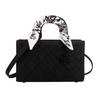 Princess Diana Bag Heavy Industry Embroidery New High-end Silk Scarf Versatile Handbag Bag Women's Shoulder Messenger Bag