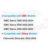 Smart Key Fob Replacement fits for GMC Sierra 1500 2500 3500 Chevy Silverado -2025 Car Keyless Entry Remote YG0G21TB2 433 MHZ