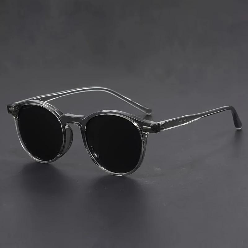 2 Pairs of Small Round Sunglasses Women Cute Skinny Eyewear Men Vintage Sunglasses