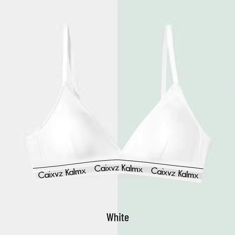 Style C Women's Pure Cotton Wire-Free Sports Bra - Summer Thin, Sexy, Comfortable Back Design
