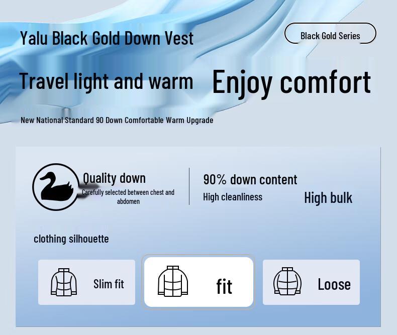 Yalu Unisex Duck Down Vest