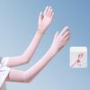 Sunscreen Female Anti-Ultraviolet Summer Cycling Arm Protector All-In-One Driving Ice Silk Sleeve Cover