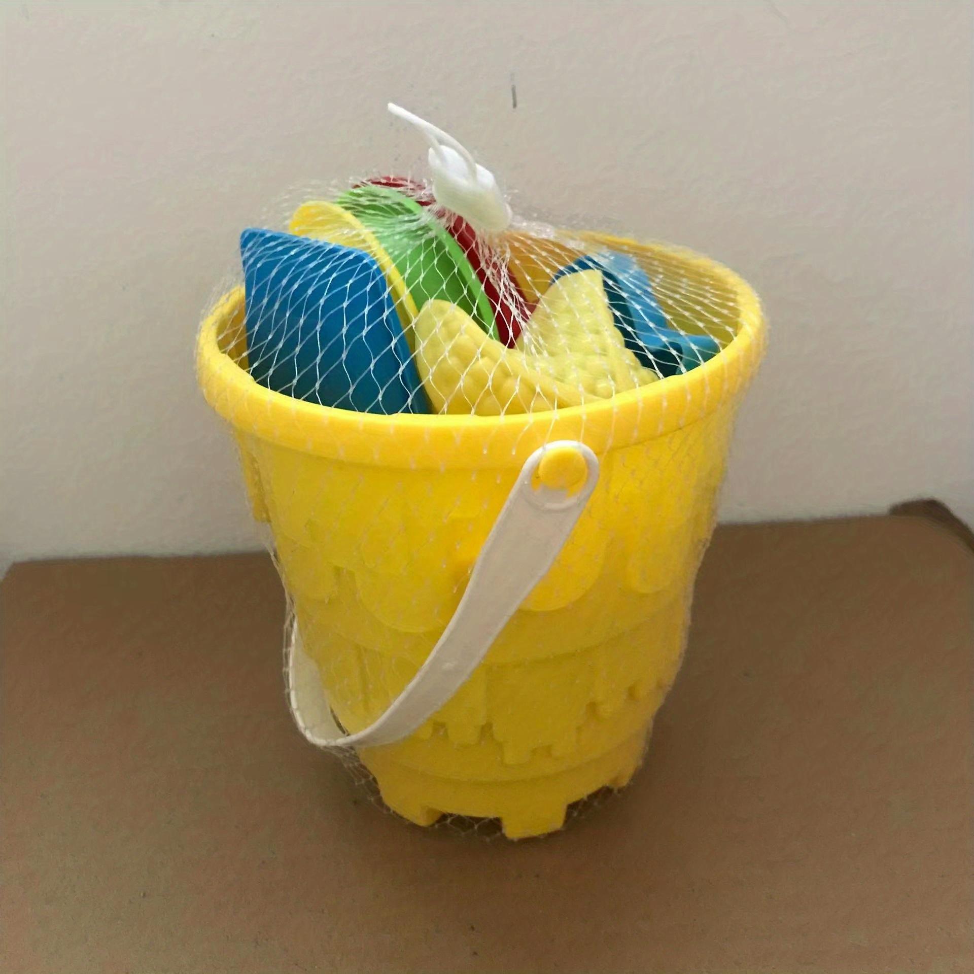 

Пляжные игрушки для детей, набор ведерков с песком и лопаток, замок из песка, игрушки для пляжных путешествий, игрушки из песка, игрушки для песочницы для малышей