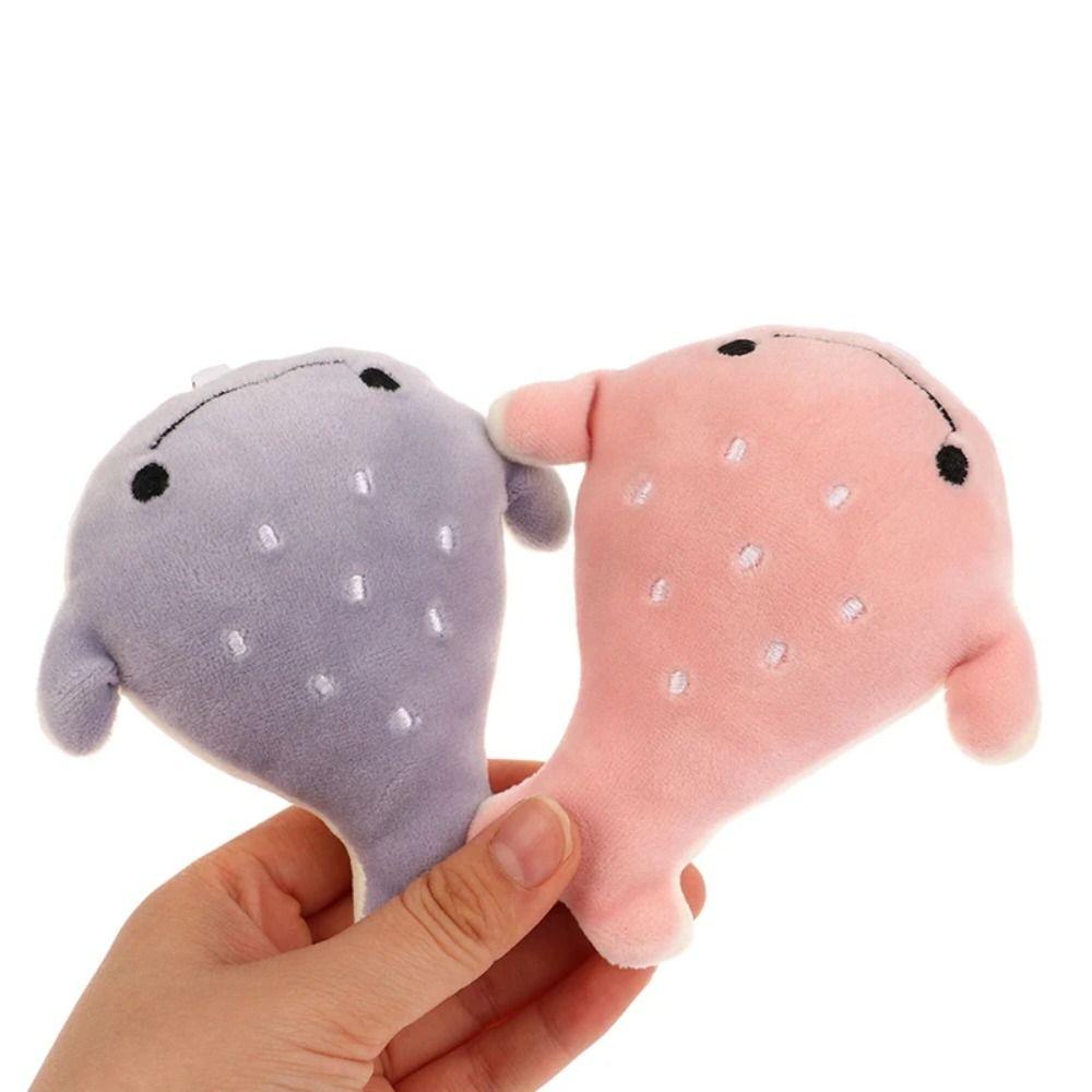 Soft Stuffed Animal Whale Doll Animal Whale Whale Pendant Cartoon Whale Keychain  Female Lady Girl