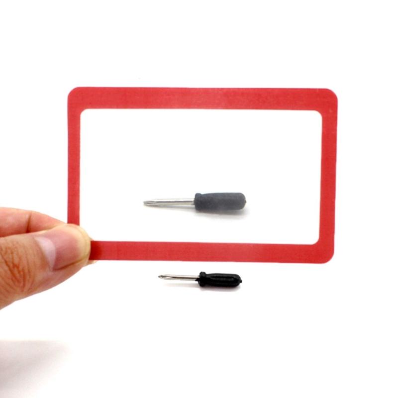 Plastic Magnifier Card With 3x Power For Identifying Small Parts In Electronics And Craft Projects Circuit Board Work