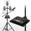 Multifunctional Microphone Stand Sound Card Tray Clip Holder For Live Tripod Bracket Mic Holder Assembly Accessories