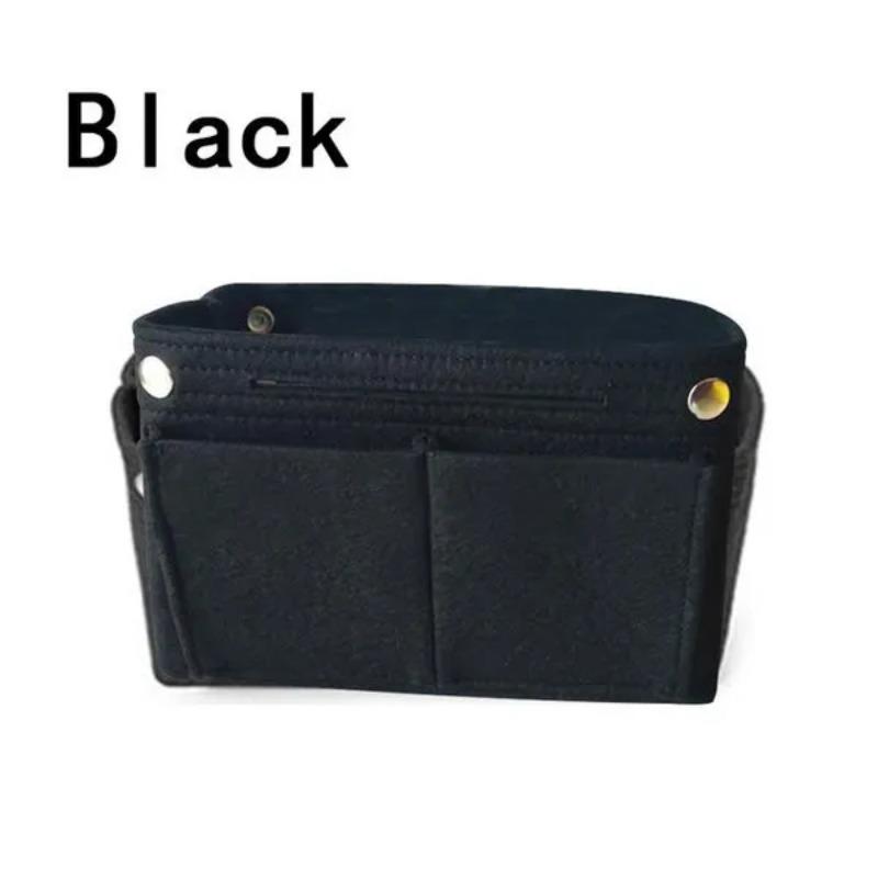1 Pc Multi-Pocket Travel Insert Felt Organizer Bag Purse Handbag Portable Dorm Room Cosmetic Storage Bags Bathroom Organizer